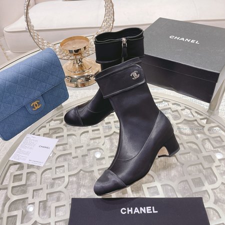 Chanel short boots