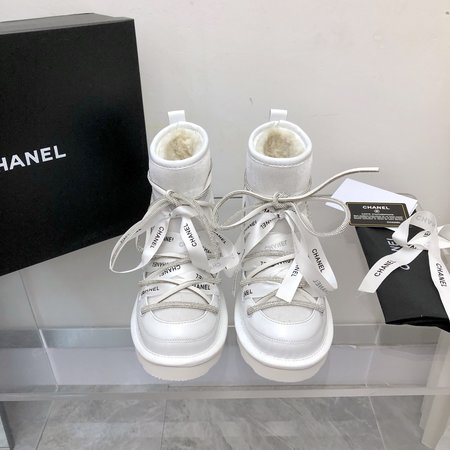 Chanel snow boots