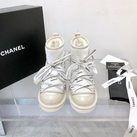 Chanel snow boots