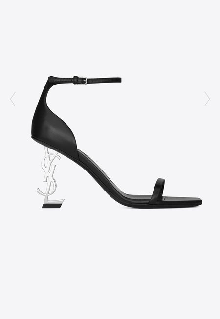 YSL YSL Logo high heel sandals