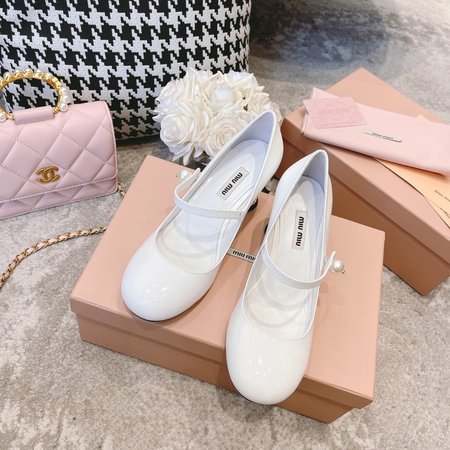 Miu Miu Jewelry Princess Mary Jane Shoes