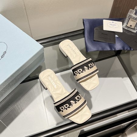 Prada flat slippers