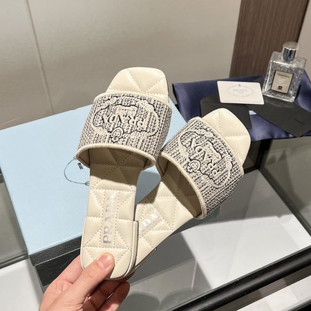 Prada flat slippers