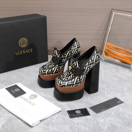 Versace Medusa women s leather shoes