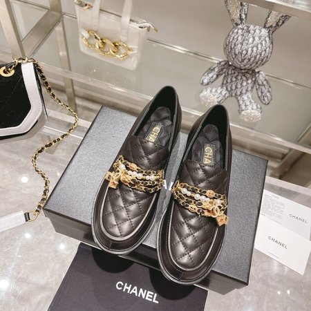 Chanel Sheepskin Mary Jane shoes for women