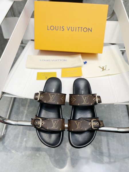 Louis Vuitton Calfskin Casual Shoes Retro Milano