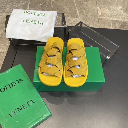 Bottega Veneta elastic slippers