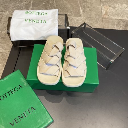 Bottega Veneta elastic slippers