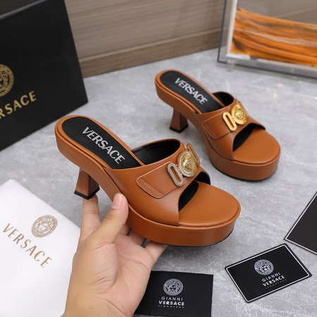 Versace Mid-heel sandals/slippers