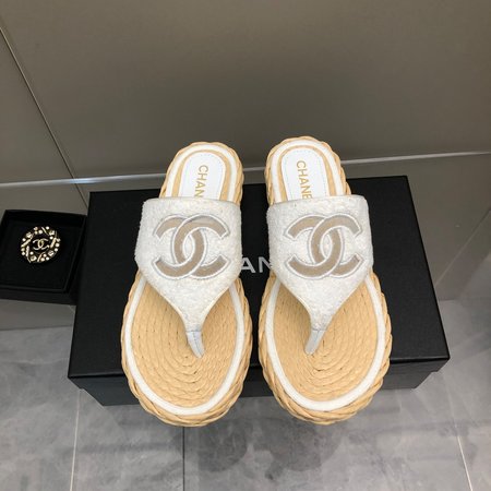 Chanel CC Espadrilles espadrille slides