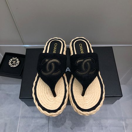 Chanel CC Espadrilles espadrille slides