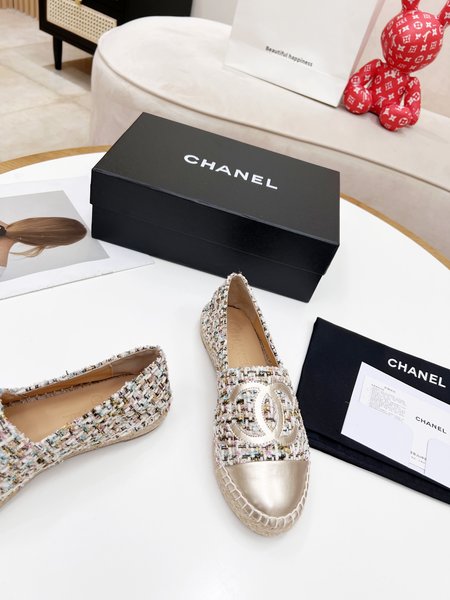 Chanel Classic handcrafted Espadrilles shoes