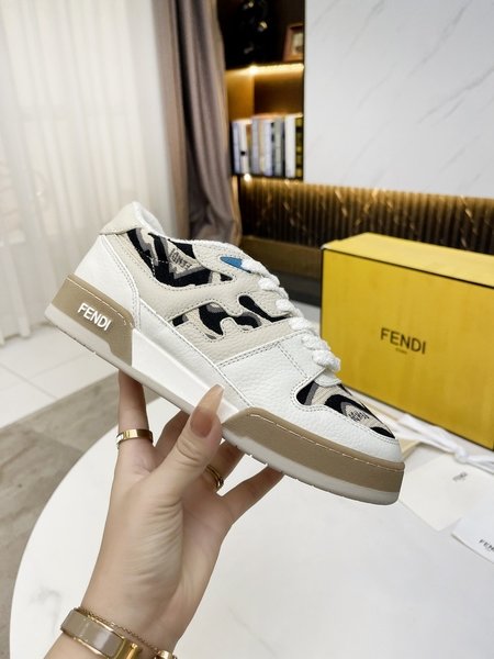 Fendi First layer cowhide sneakers
