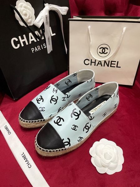 Chanel Colorblock Espadrilles