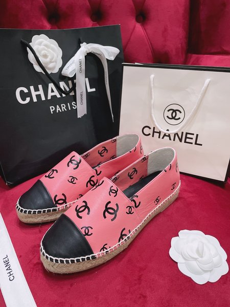 Chanel Colorblock Espadrilles