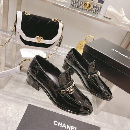 Chanel Chain loafers imported calfskin