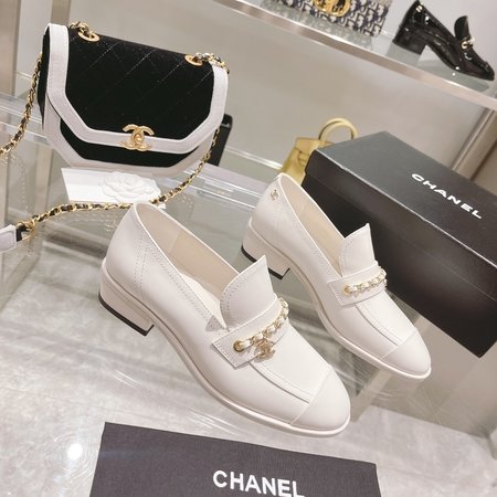 Chanel Chain loafers imported calfskin