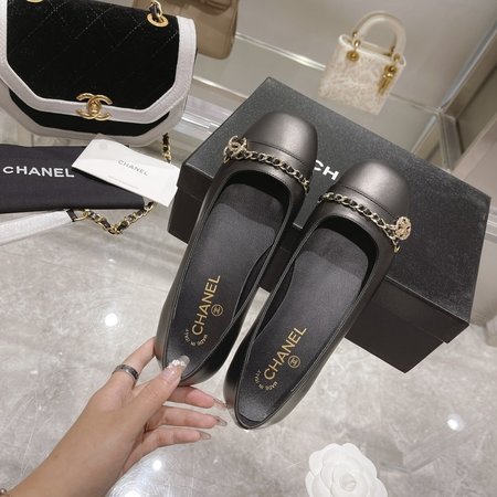 Chanel Cow leather Mary Jane shoes for women