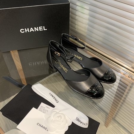 Chanel Genuine leather outsole Mary Jane shoes series