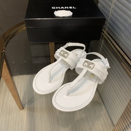 Chanel Calf leather classic strappy sandals