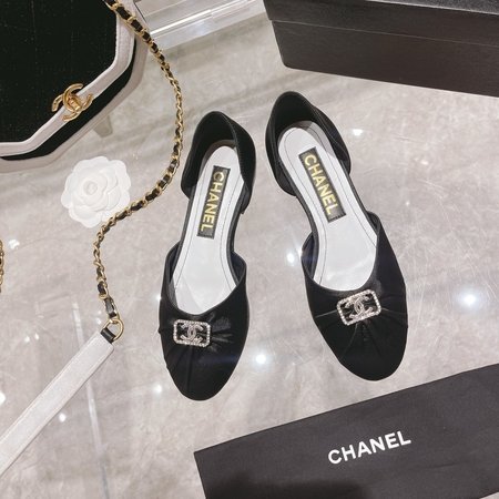 Chanel lambskin sandals