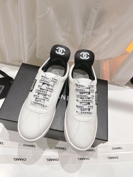 Chanel Casual Shoes Vintage Big Logo