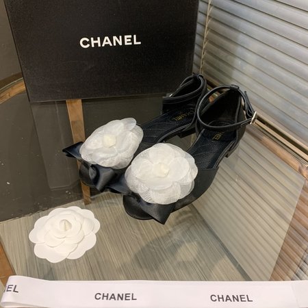Chanel Silk cloth vintage women s shoes