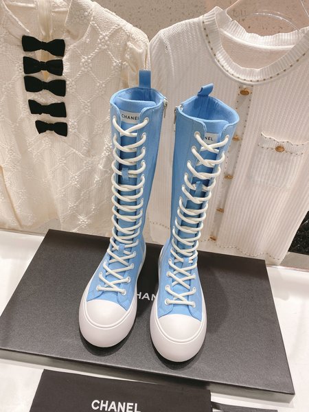 Chanel Platform Candy Boots