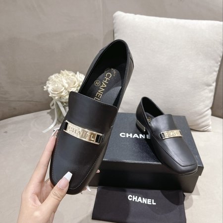 Chanel British style design leather shoes