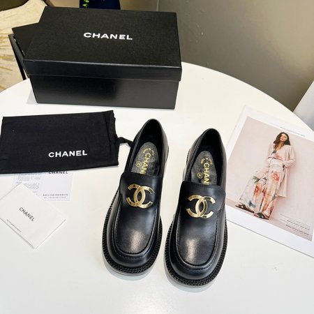 Chanel Cow leather Mary Jane shoes for women