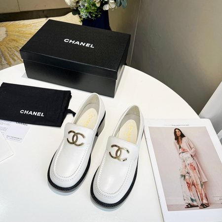 Chanel Cow leather Mary Jane shoes for women