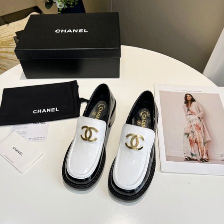 Chanel Cow leather Mary Jane shoes for women