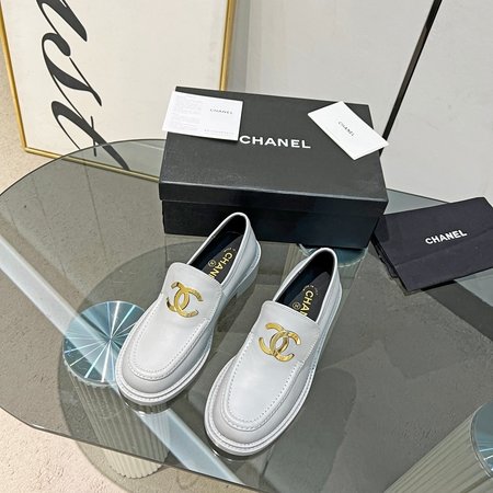 Chanel Cowhide vintage loafers