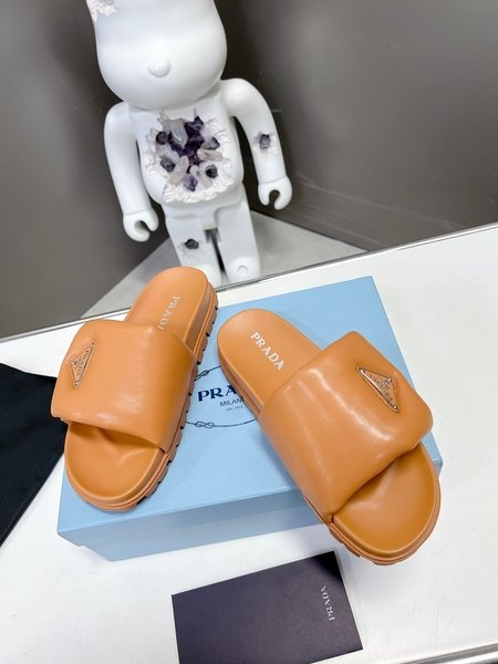 Prada Sheepskin slippers