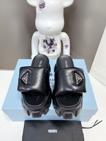 Prada platform shoes