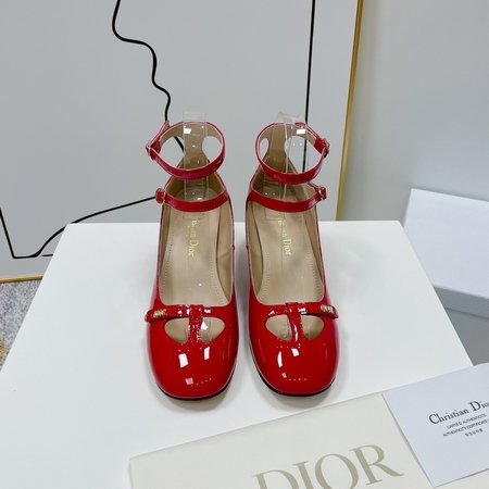 Dior Patent Leather Mary Jane Shoes for Women