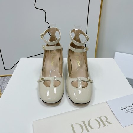 Dior Patent Leather Mary Jane Shoes for Women