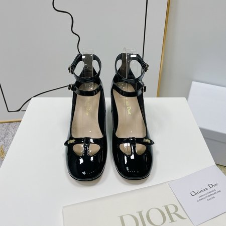 Dior Patent Leather Mary Jane Shoes for Women