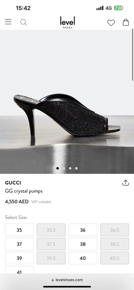 Gucci genuine leather women s shoes