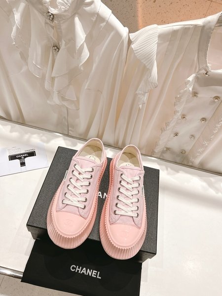 Chanel thick sole sneakers