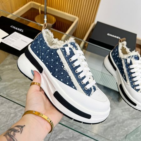 Chanel casual sports shoes