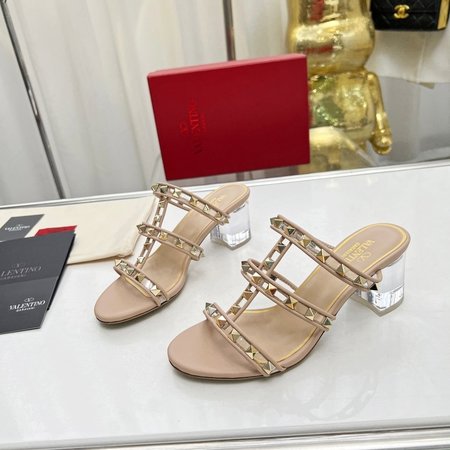Valentino Transparent heeled film sandals