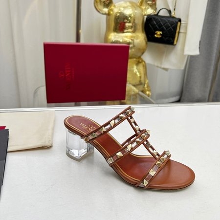 Valentino Transparent heeled film sandals