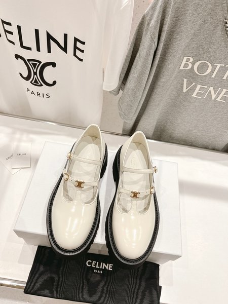 Celine mary jane loafers
