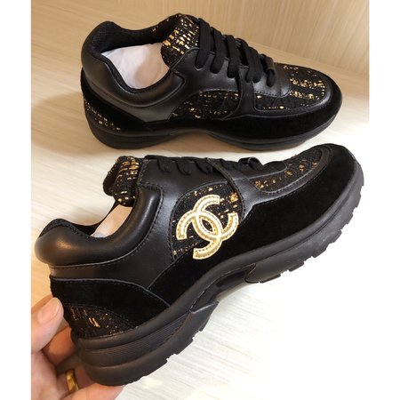 Chanel New York series casual sneakers