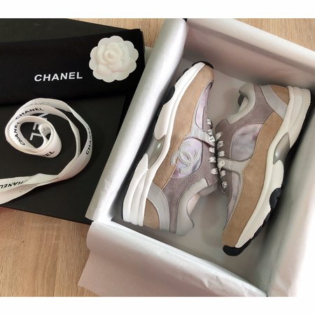 Chanel New York series casual sneakers