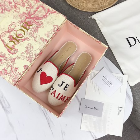 Dior BABY-D slippers flat shoes