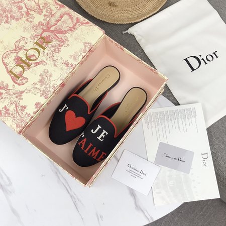 Dior BABY-D slippers flat shoes