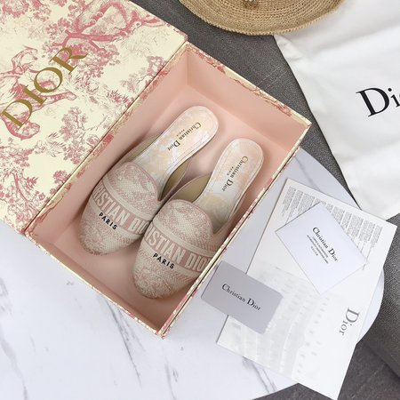 Dior BABY-D slippers flat shoes