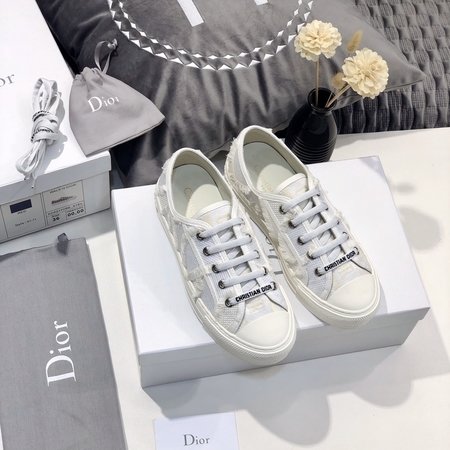 Dior Imported lambskin woven fabric casual shoes